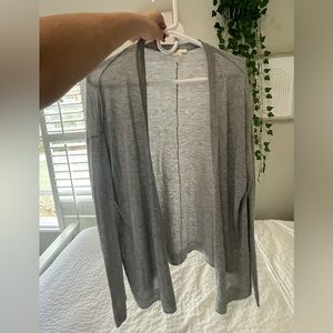 Grey cardigan